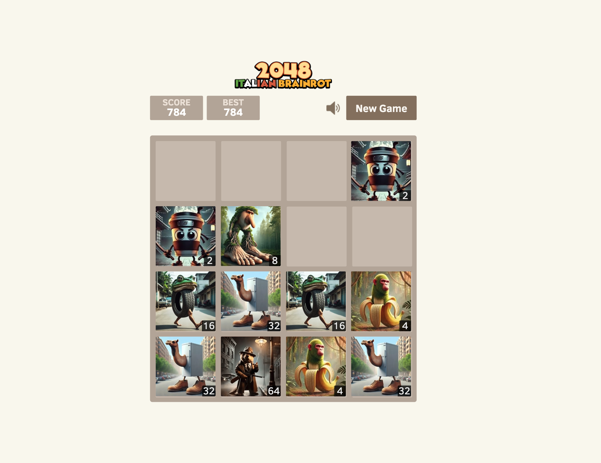 2048 Italian Brainrot cover