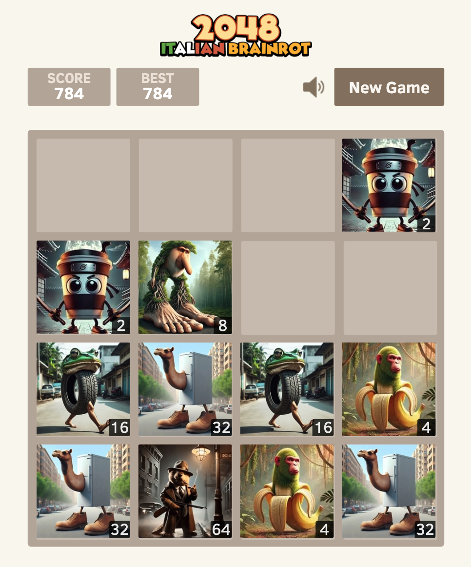 2048 Italian Brainrot cover